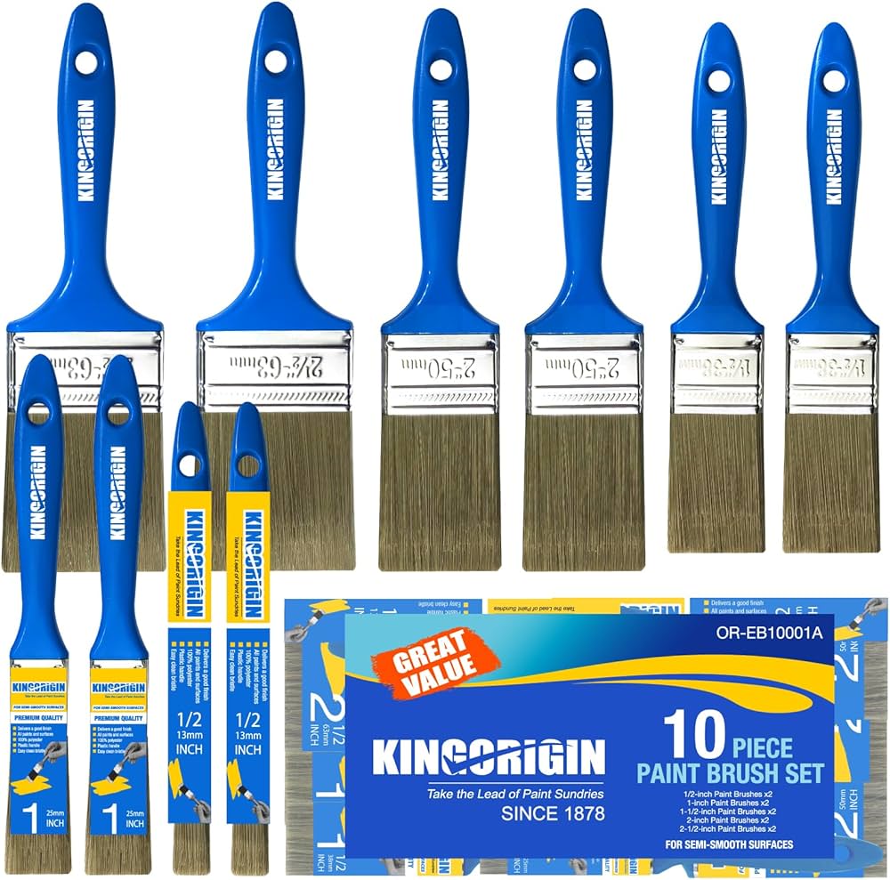 Amazon.co.jp: 10 piece multi use paint brush,paint brushes